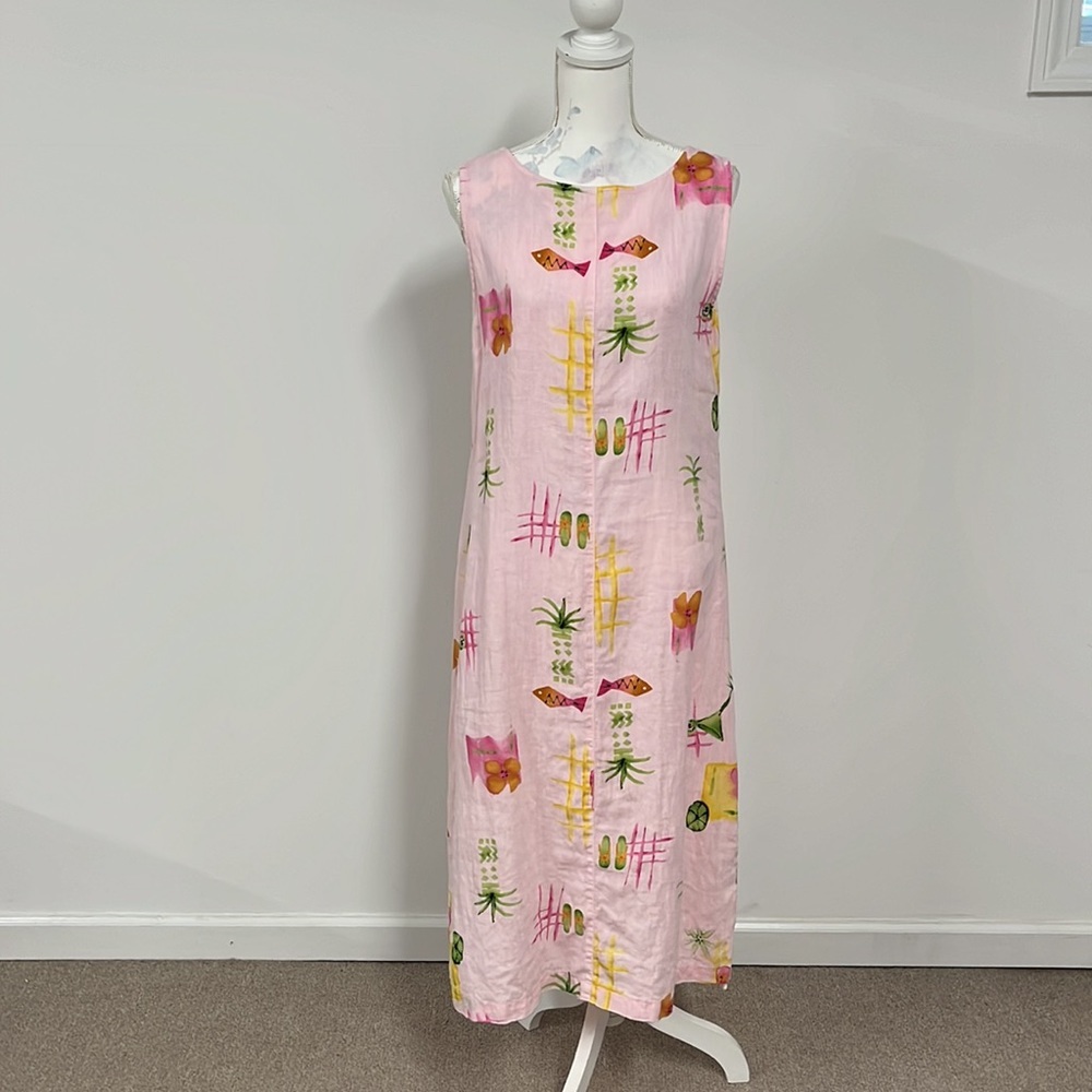 💯 Linen Maxi Dress